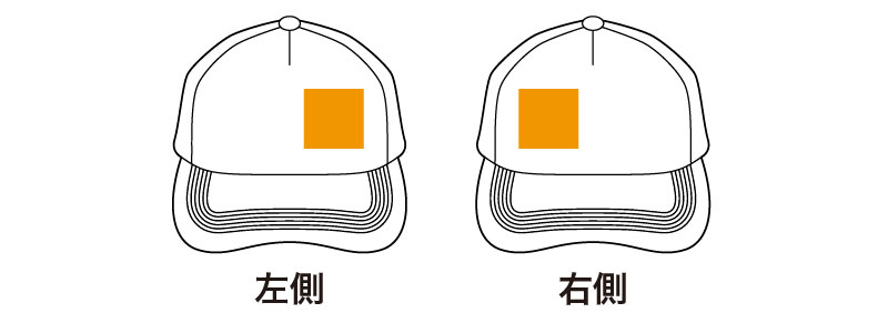キャッププリントエリア画像